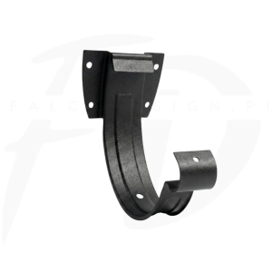 Hak doczołowy stalowy Inguri 125 kolor czarny matowy